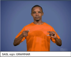Thumbnail for How to sign it? Creating a digital descriptive grammar for South African Sign Language (SASL)