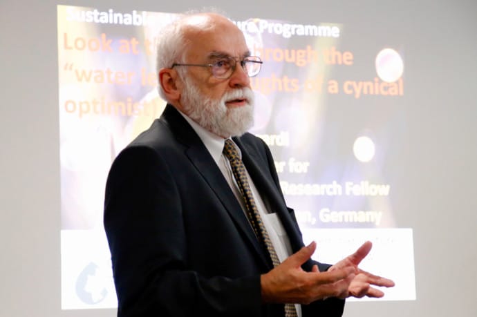 Business as usual will not do: we need better and more professional management of water resources worldwide - Fellows' seminar by Janos Bogardi