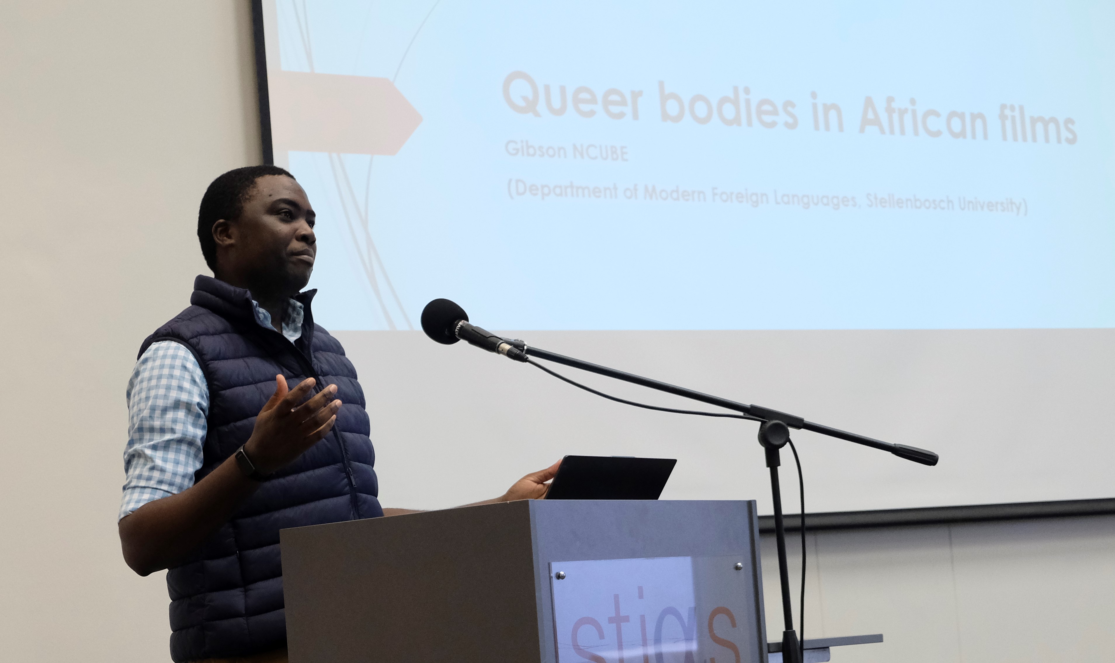 Queer bodies in African film - STIAS public lecture by Gibson Ncube