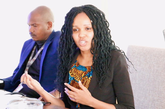 STIAS visiting scholar Nkatha Kabira during her STIAS seminar on 16 October 2018