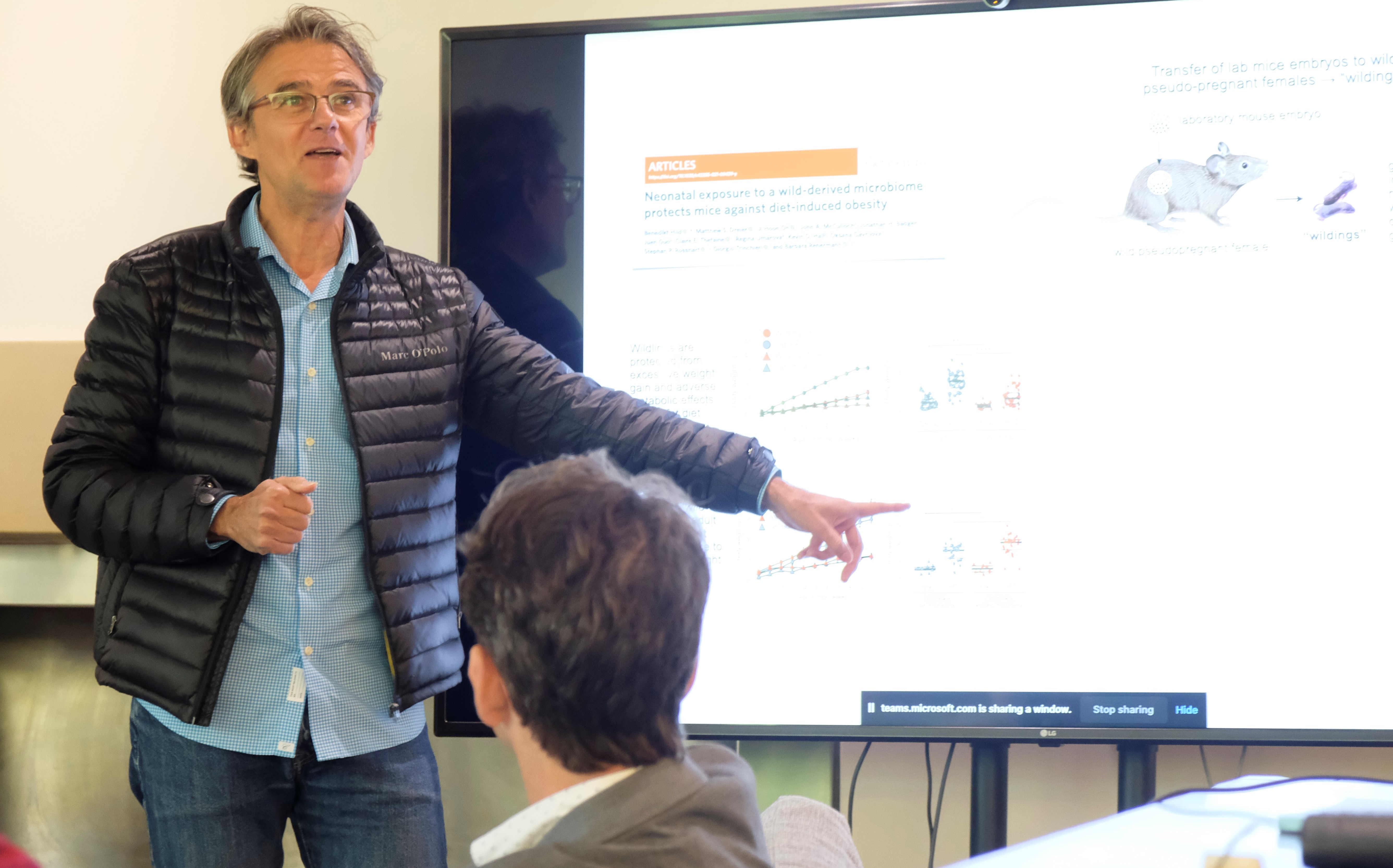 Send in the germs. Could a dose of dirt make mice more useful to science? - Fellows' seminar by Carlos Ibanez