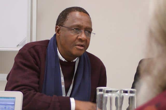 Barney Pityana participating in the STIAS long term project The Effects of Race