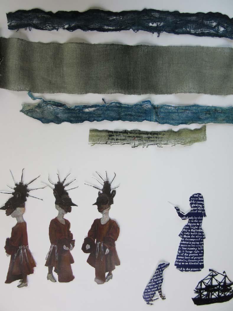 Materials and objects used in the making of the series The Disorder