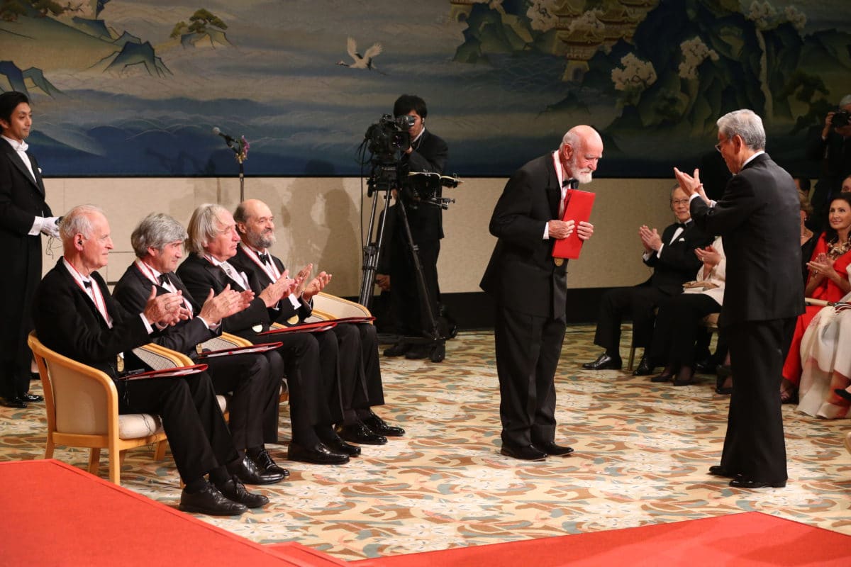 Athol Fugard at the 26th Praemium Imperiale Awards Ceremony