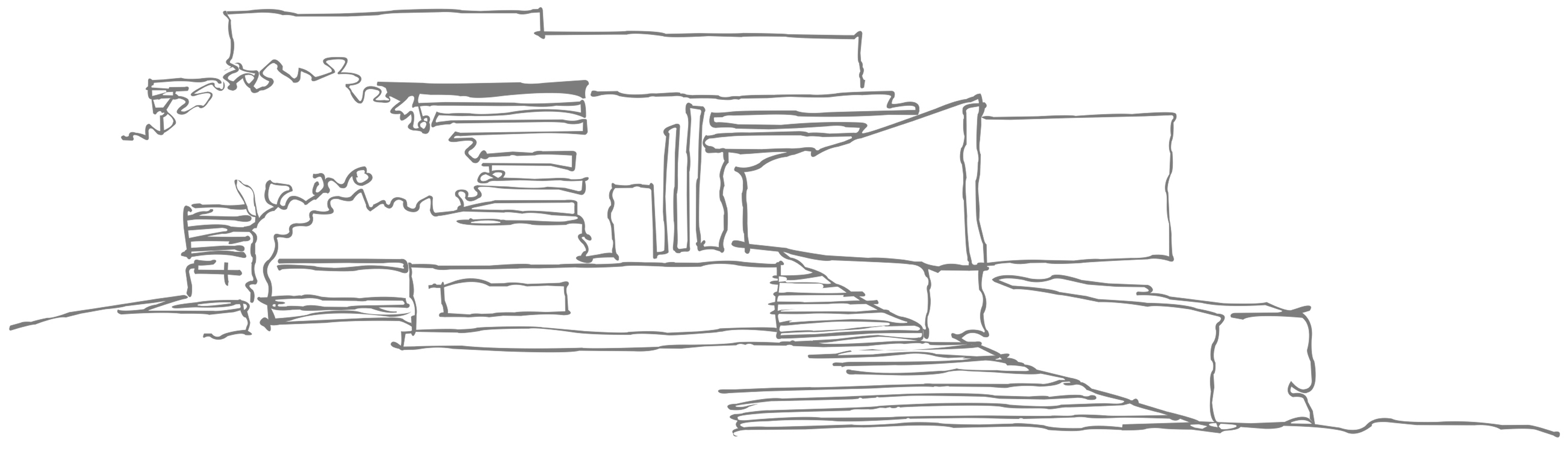 Drawing of STIAS Wallenberg Centre building