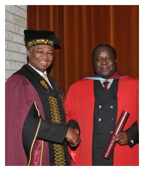 STIAS Fellow Mr Tito Mboweni receives an honorary doctorate from Stellenbosch University